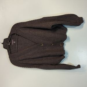 Grade & Cather cropped oversized v neck sweater size small